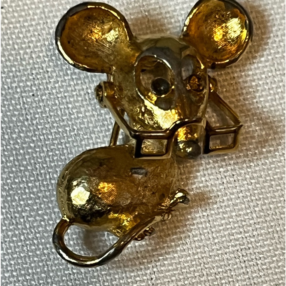 Vintage Wise Little Mouse
